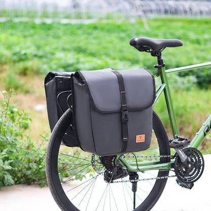 2 Grey Pannier with handle