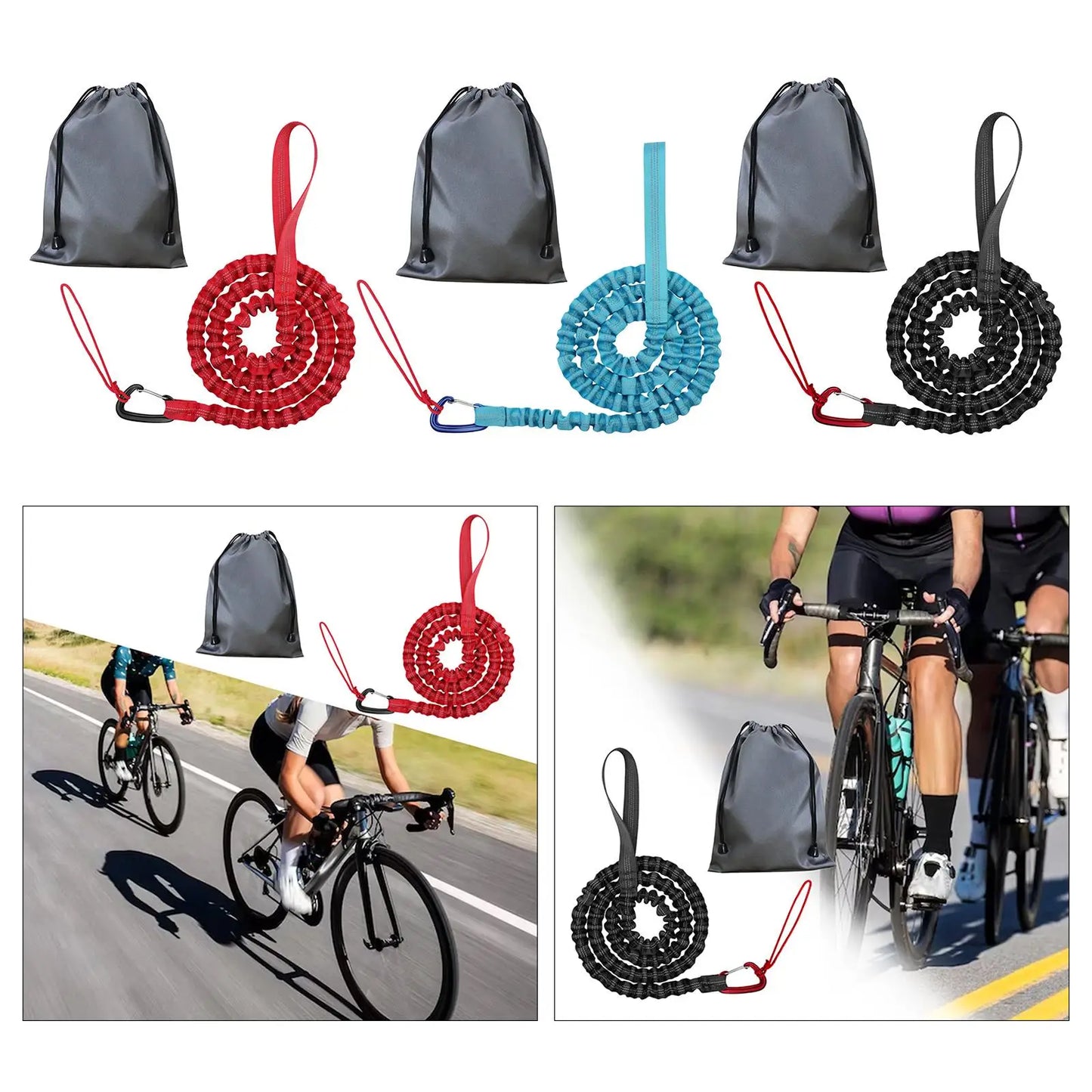 Bike Bungee Tow Rope Cord Attachment